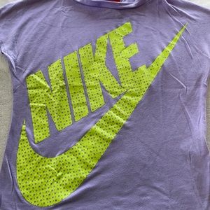 Girls Purple Nike shirt